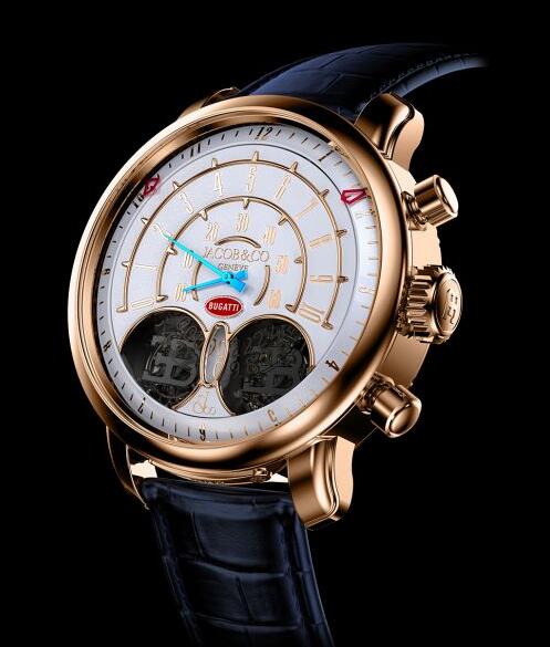 Jacob & Co JEAN BUGATTI ROSE GOLD BU100.40.AA.AA.A Replica watch